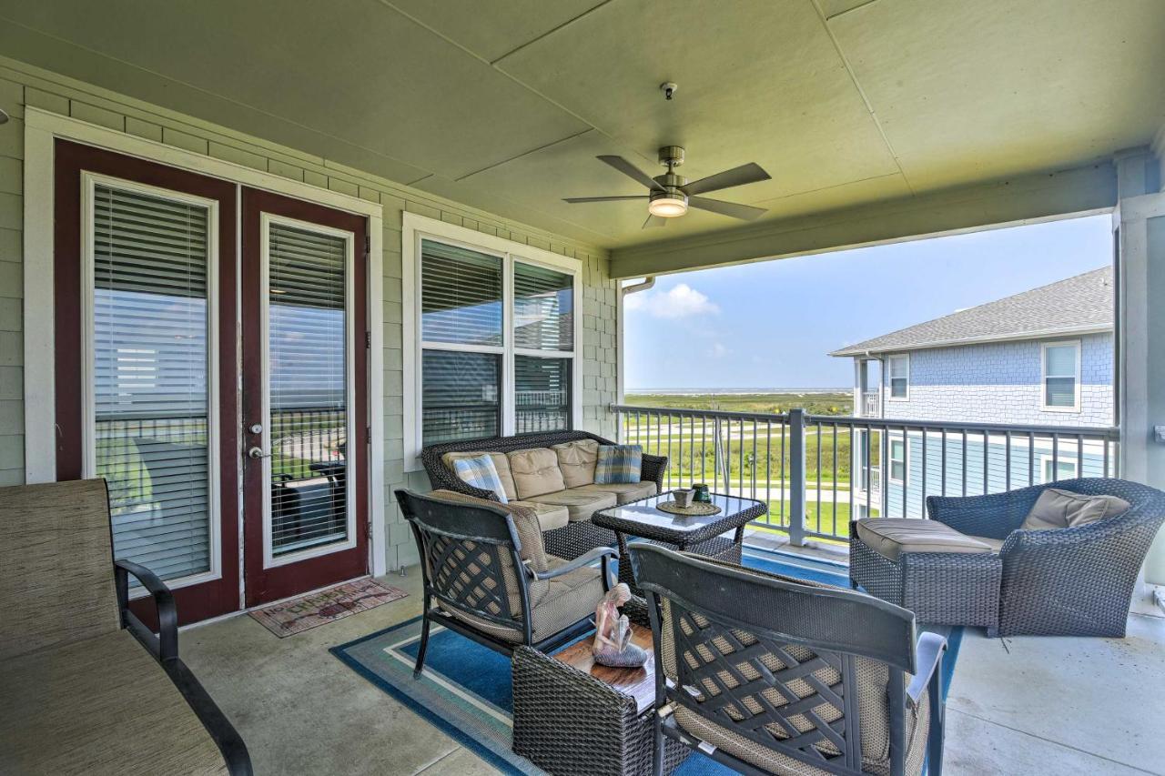 Ferienwohnung Pointe West Family Retreat Balcony And Ocean Views! Galveston Exterior foto